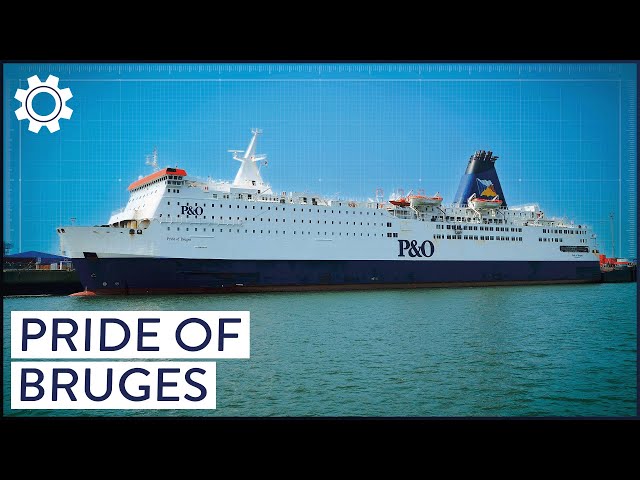 MS Pride Of Bruges: Inside The Repair Of A 32,000-Ton Ferry