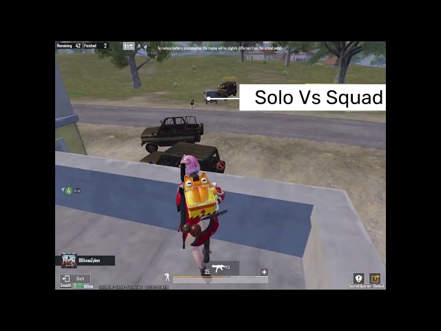 Solo Vs Squad BGMI @BRAvooINDgaming