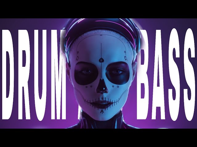 DRUM AND BASS MIX # 16 █ AI Generated Music Mix █ Energy • Drive • Cardio [180bpm • dnb • d&b]