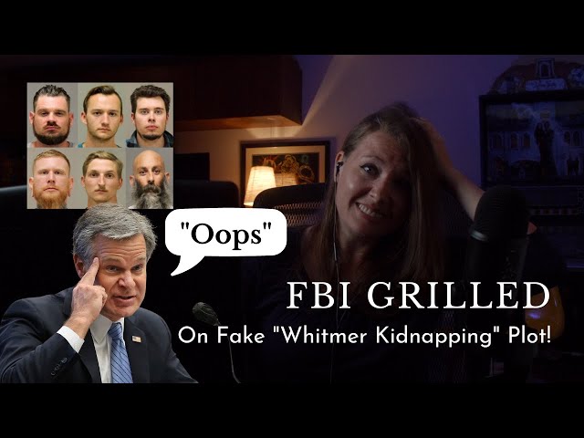 Rep's Dan Bishop & Ted Cruz GRILL FBI on Whitmer Kidnapping Hoax!