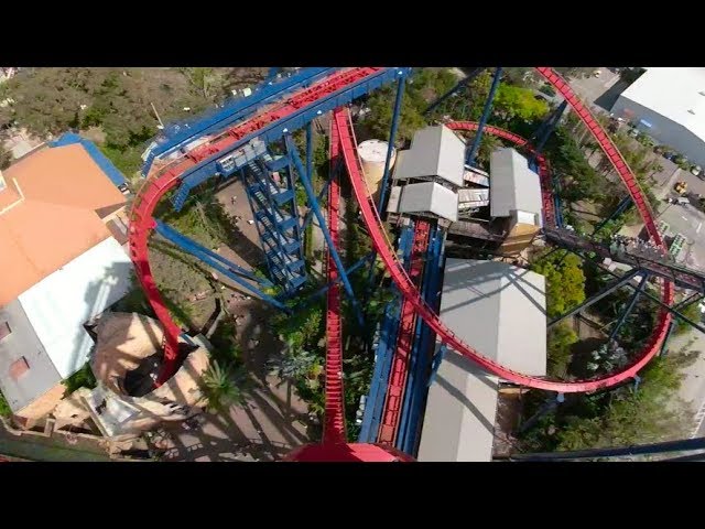 Sheikra - Bush Gardens Tampa - 4K