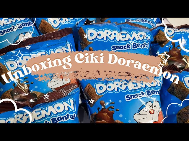 UNBOXING CIKI DORAEMON DAPAT BANYAK HADIAH MENARIK