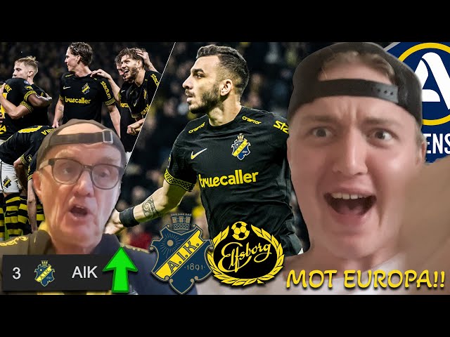 Vi ska till EUROPA!! - AIK vs Elfsborg