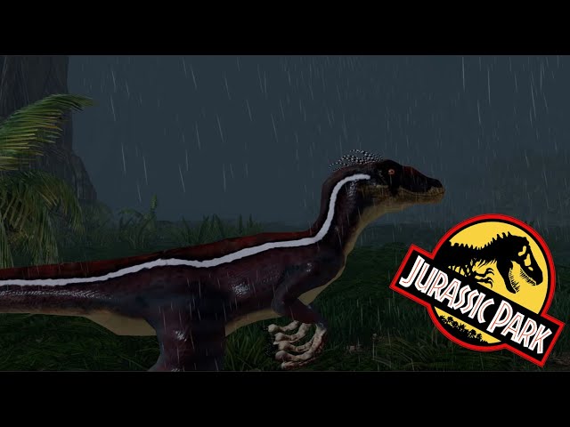 Raptor Ambush!!! Jurassic Park 3 Fan Game (link in discription)