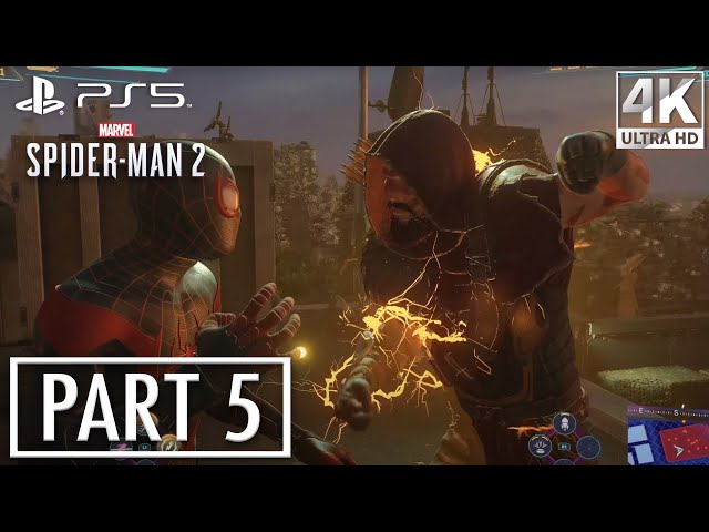 PS5 SPIDER-MAN 2 Gameplay Walkthrough Part 5 FULL GAME (4K 60FPS HDR Ray Tracing) - No Commentary