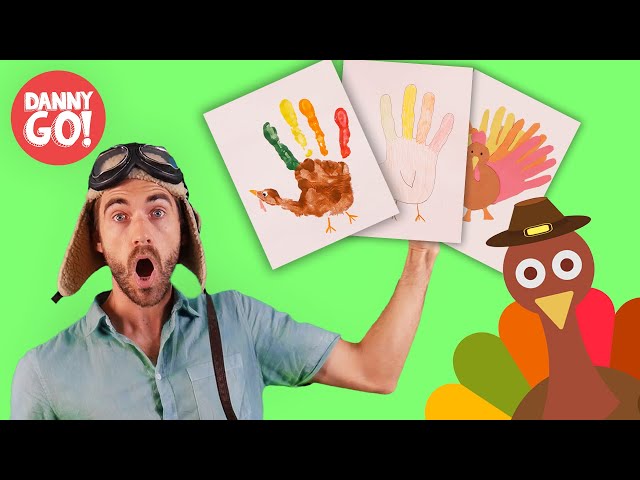 Turkey Hand Ideas For Thanksgiving! 🦃✋ | Arts and Crafts for Kids | Danny Go!