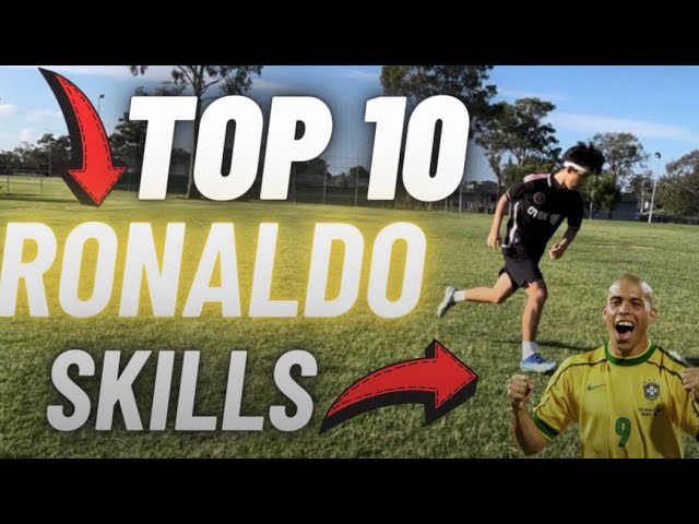 TOP 10 RONALDO NAZARIO SKILLS | TUTORIAL | GOAT TACTICS