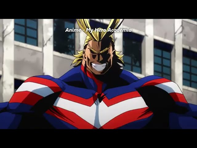 Midoriya and Bakugo vs All Might (Eng Dub) - Fight scene