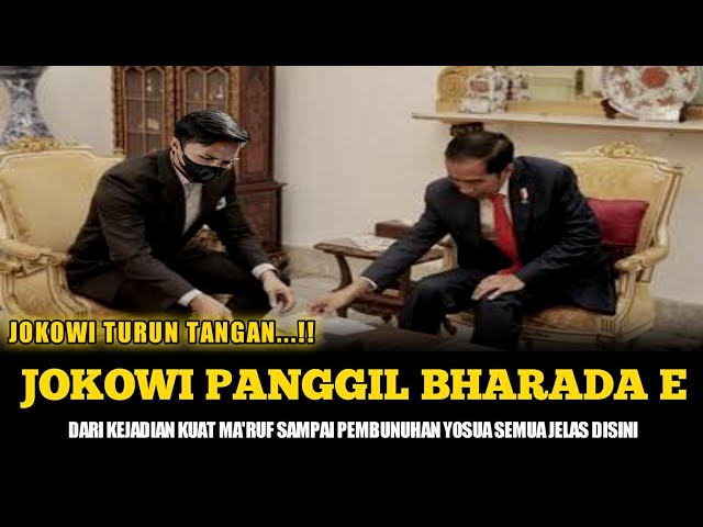 VIRAL HARI INI ~ JOKOWI PANGGIL LANGSUNG BHARADA E, TERNYATA INI P3MBUNUHAN BERENCANA FS