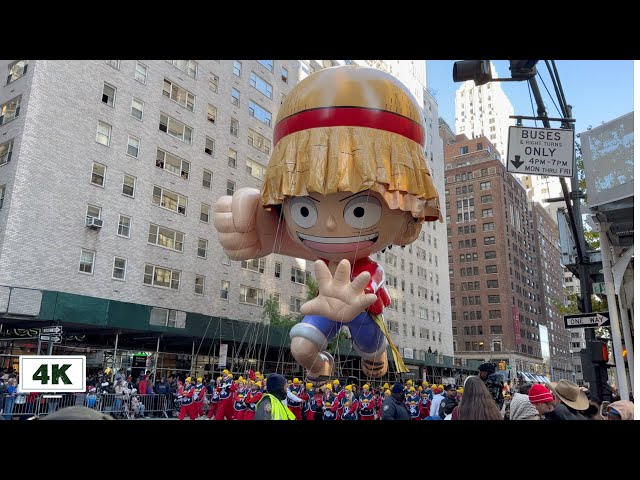 4K NYC Walk - Macy's Thanksgiving Day Parade 2023