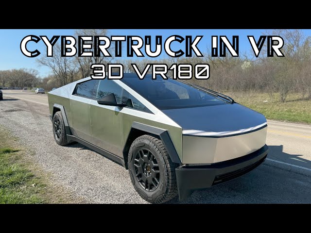 CYBERTRUCK in VR 3D VR180