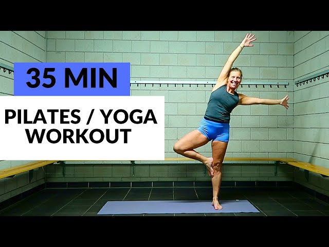 35 MINUTE PILATES & YOGA - Full-Body Home Workout + Guided Meditation