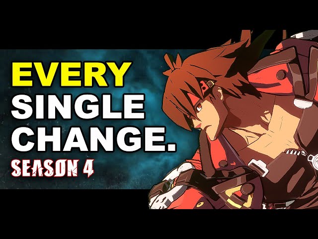 Rating EVERY CHANGE in Guilty Gear Strive Season 4