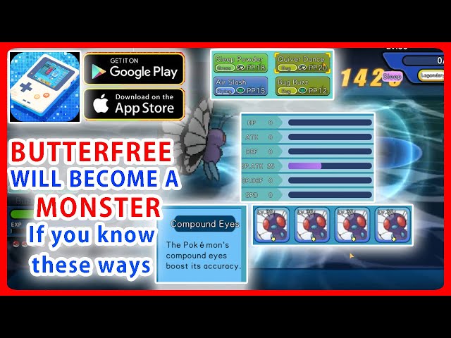 League Unite - How to turn Butterfree into a Superman, Guide to EV, IV, farming & usage strategies