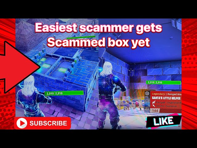 Best Save the world scammer gets scammed box