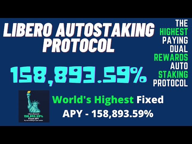 Libero Financial Review |  World's Highest Fixed APY - 158,893.59%