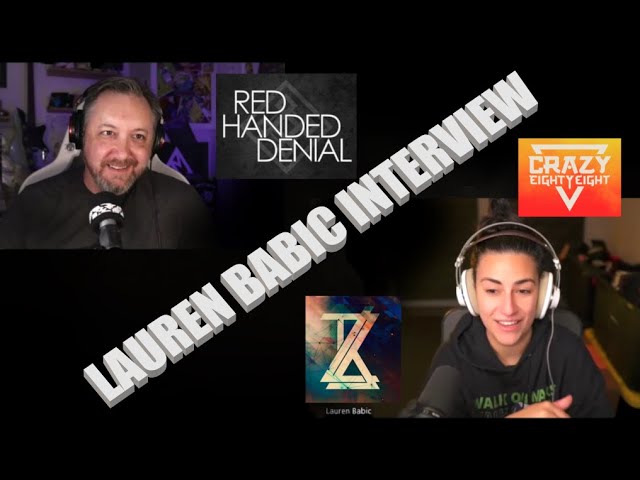 Lauren Babic Interview (Red Handed Denial, Crazy Eighty Eight) - Ryan Mear Reacts