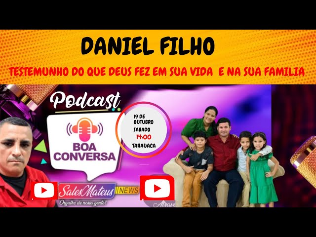 GANHADOR DE 250 MIL NO  ACRECAP DANIEL FILHO | DEVOÇAO E TESTEMUNHO