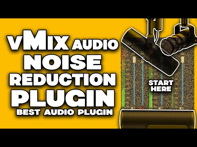 vMix Audio Noise Reduction | Best Audio Plugin For vMix | Download Now!