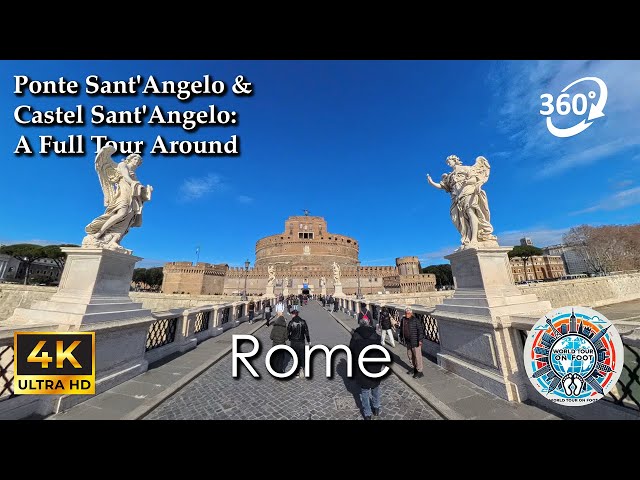 🇮🇹 Ponte Sant'Angelo & Castel Sant'Angelo: A Full Tour Around