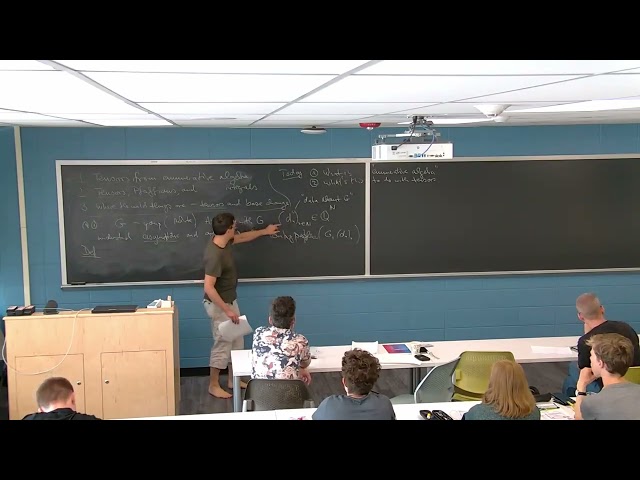 Determinantal varieties and Pfaffians Lecture 1 Tensors from enumerative