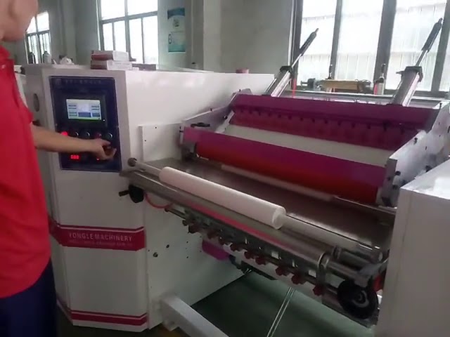 POS thermal printing paper slitting machine