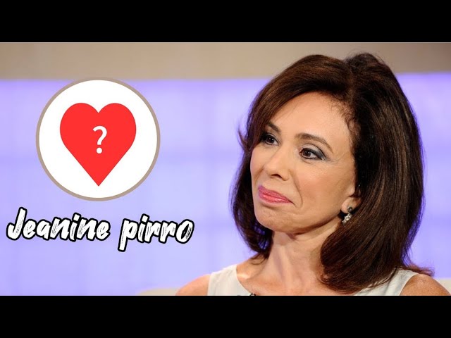 Try Not To Gasp When You See Jeanine Pirro's Actual Partner