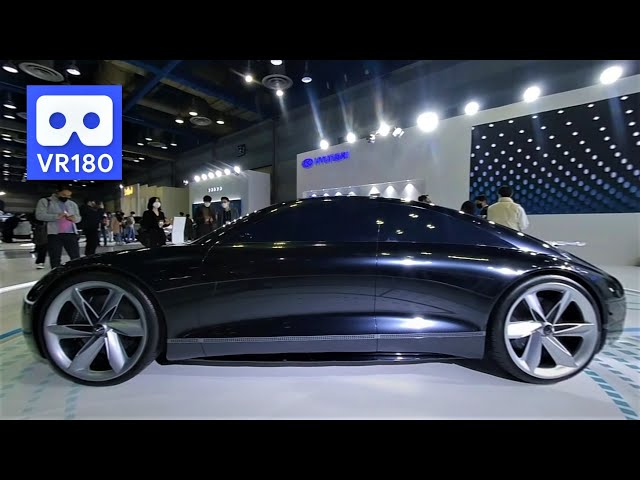 3D 180VR 4K Hyundai Genesis X Concept Electric Sustainable Luxury Vehicle 😉😉 VR Dream Car