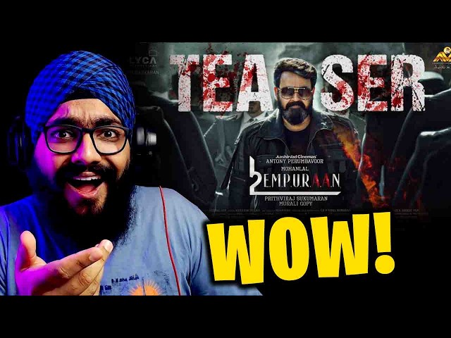 L2E Empuraan Teaser REACTION | Mohanlal