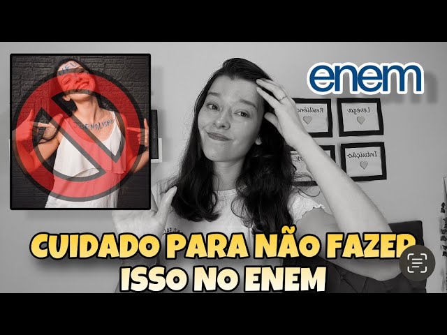 NÃO FAÇA ISSO ESTUDANDO PARA O ENEM 2024⚠️