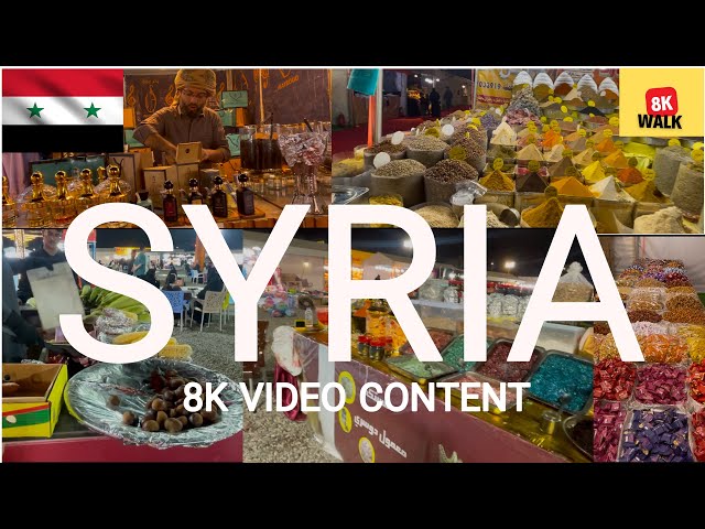 [8k] WALK ➡️ 🍀 SYRIA BEACH 🇸🇾 8k VIDEO CONTENT 🇸🇦 8K Video Walking Tour