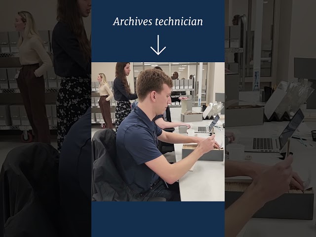 Digital Imaging Specialist/Archives Technician at the #NationalArchives