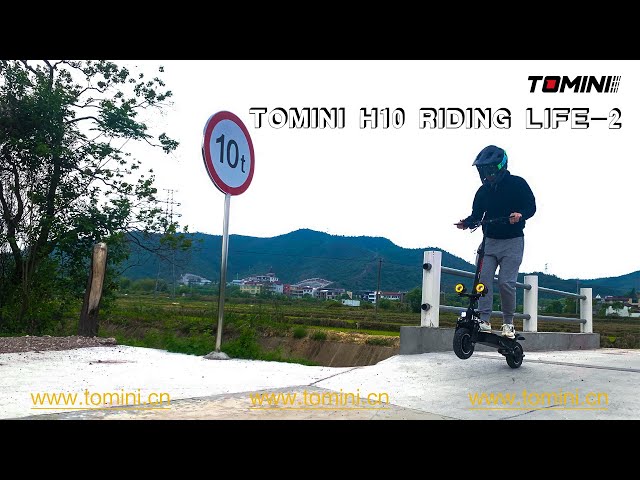 Tomini H10 riding life