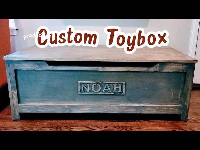 The ULTIMATE Custom Toy Box Storage Solution!