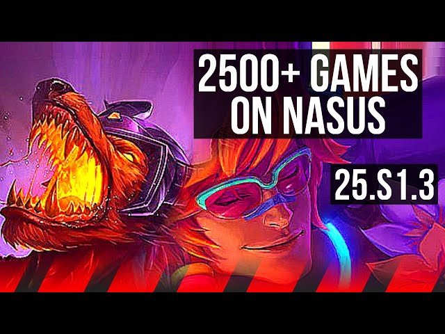 NASUS vs SETT (TOP) | 2500+ games, 11/2/3, Godlike | NA Grandmaster | 25.S1.3