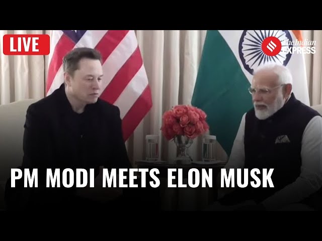 LIVE: Modi Meets Elon Musk | Big Talks on Innovation & Growth