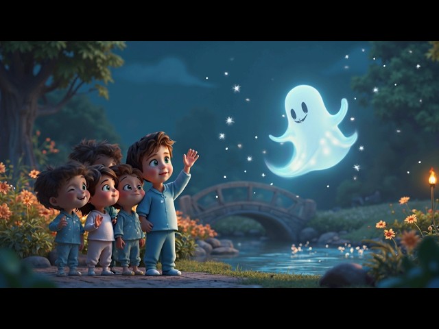 The Friendly Ghost 👻 | Magical Kids Song & Animated Story |  Giggle & Groove