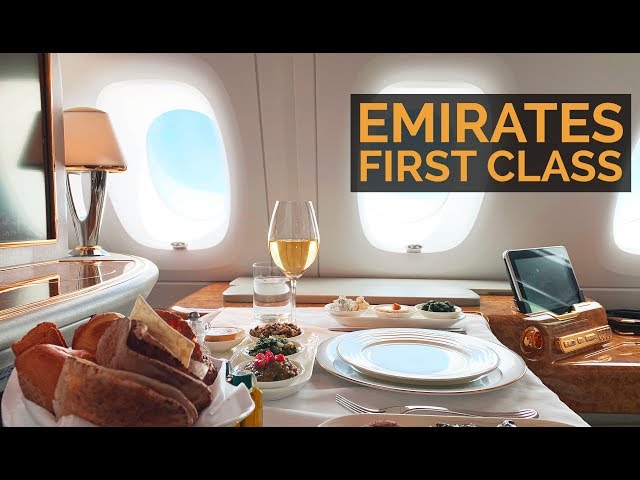 EMIRATES A380 FIRST CLASS - Dubai-Sao Paulo