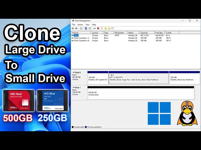 How To Clone a Large Drive To Small Drive