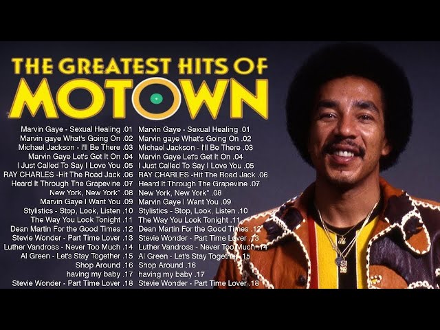 The Best MOTOWN HITS Of All Time - The Temptations, Jackson 5, The Supremes , Marvin Gaye