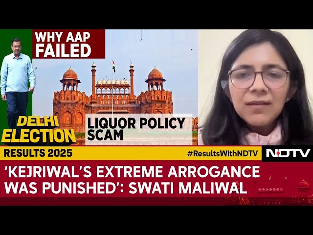 Delhi Assembly Election Results | Swati Maliwal: ‘AAP’s Leadership Doesn't Believe In Democracy’