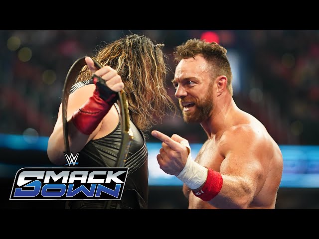 LA Knight has intense moment with Shinsuke Nakamura after beating The Miz: SmackDown, Feb. 14, 2025