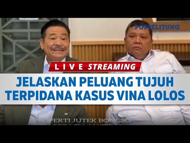 🔴 Otto Hasibuan Jelaskan Peluang Tujuh Terpidana Kasus Vina Lolos Dari Jeratan Hukum