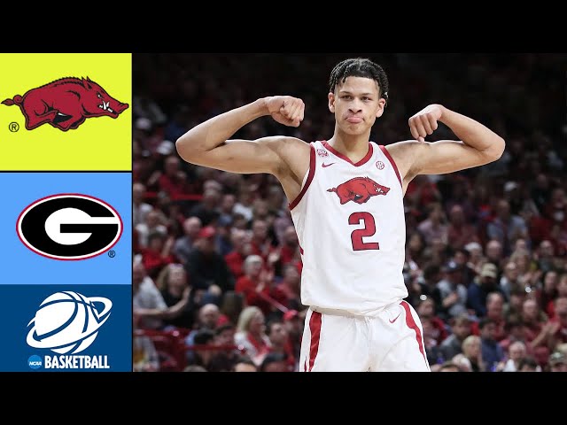 Arkansas vs Georgia Full Game Highlights Jan 22,2025 | College basketball 2025 | Men's basketball