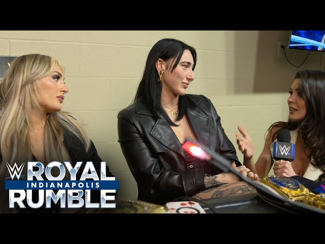 Rhea Ripley and Tiffany Stratton react to Charlotte Flair's win: Royal Rumble 2025 exclusive