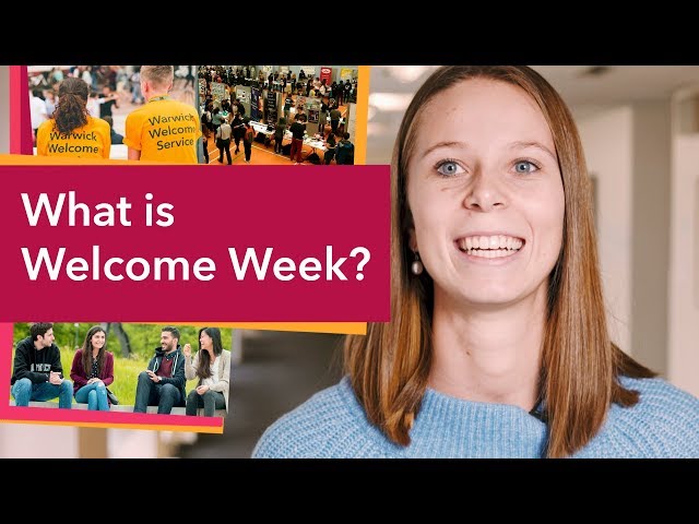 What is Welcome Week?