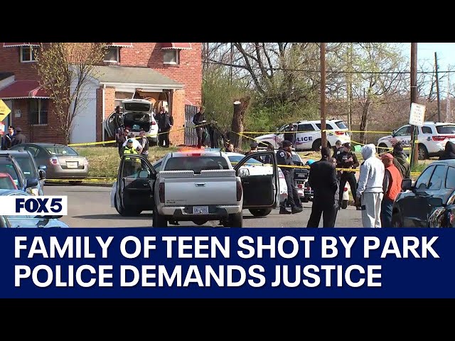 Family of 17-year-old shot, killed by US Park Police demand justice after body cam footage released