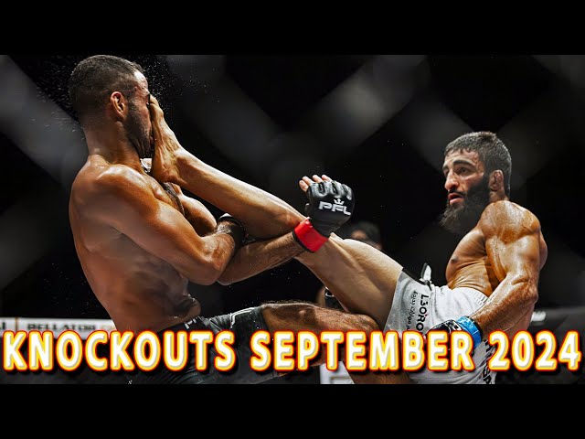 MMA Knockouts of September 2024