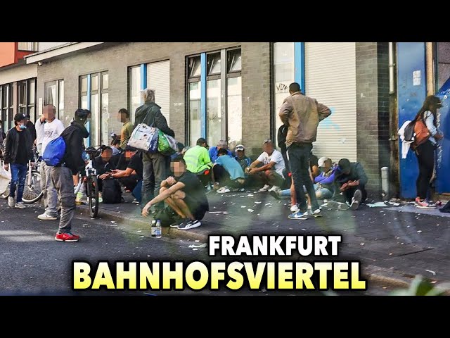 Der GEFÄHRLICHSTE Ort in Frankfurt! 😳 Taunusstraße Bahnhofsviertel 😱🔥