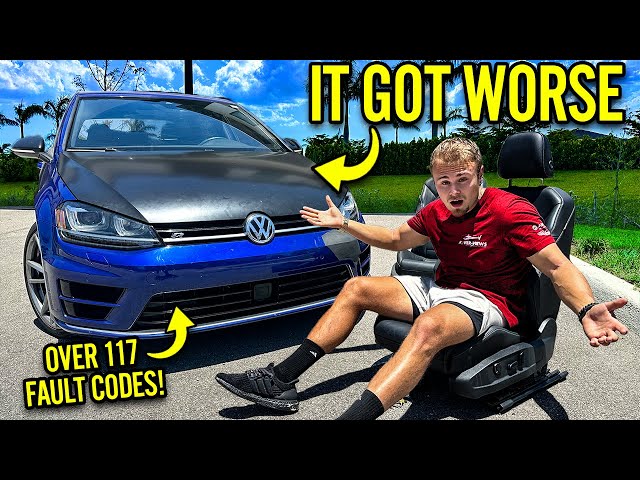 REBUILDING A WRECKED VOLKSWAGEN GOLF R | PT 5